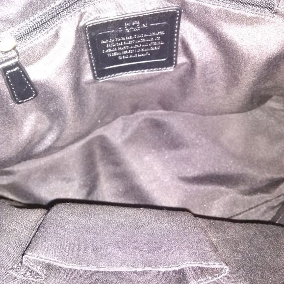 Coach Black Patent Leather Bag - Picture 6 of 7